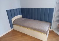 Мягкая стеновая панель к детской кровати - masterskay-mebely.ru - Екатеринбург