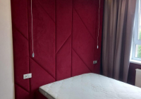 Кровать с мягкой стеновой панелью - masterskay-mebely.ru - Екатеринбург