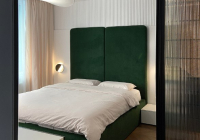 Кровать с мягкой стеновой панелью - masterskay-mebely.ru - Екатеринбург