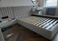 Кровать с мягким изголовьем - masterskay-mebely.ru - Екатеринбург