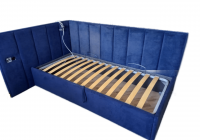 Кровать детская с мягкой стеновой панелью - masterskay-mebely.ru - Екатеринбург