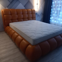 Кровать из натуральной кожи - masterskay-mebely.ru - Екатеринбург