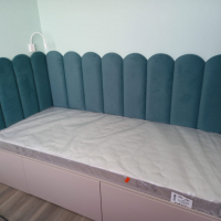 Мягкая стеновая панель к детской кровати - masterskay-mebely.ru - Екатеринбург