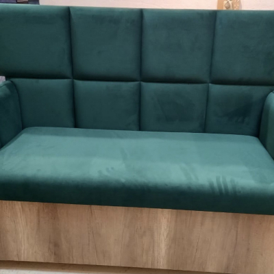 Диван для кухни зеленый - masterskay-mebely.ru - Екатеринбург