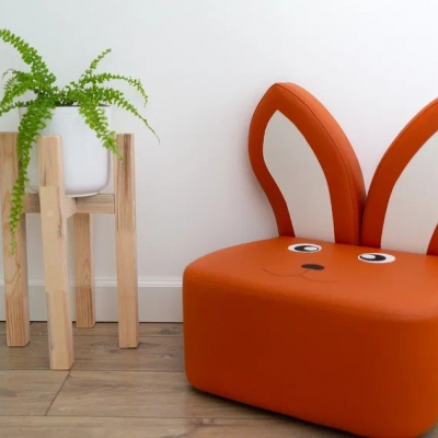 Пуф "Зайчик" - masterskay-mebely.ru - Екатеринбург