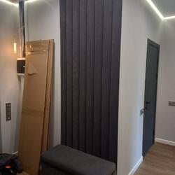 Мягкие стеновые панели в прихожие
